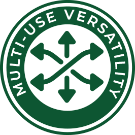 MULTI USE VERSATILITY